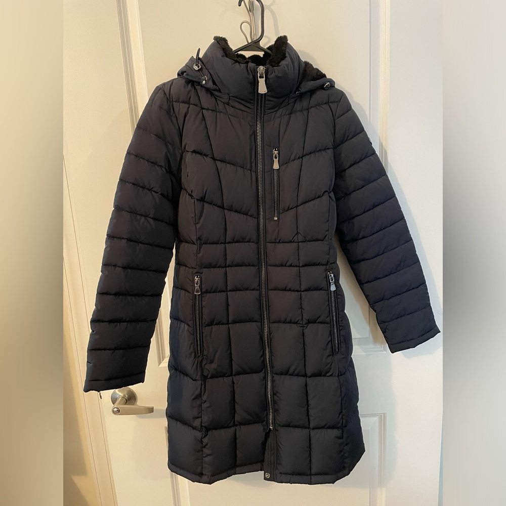 Calvin Klein Hooded Maxi Puffer Jacket